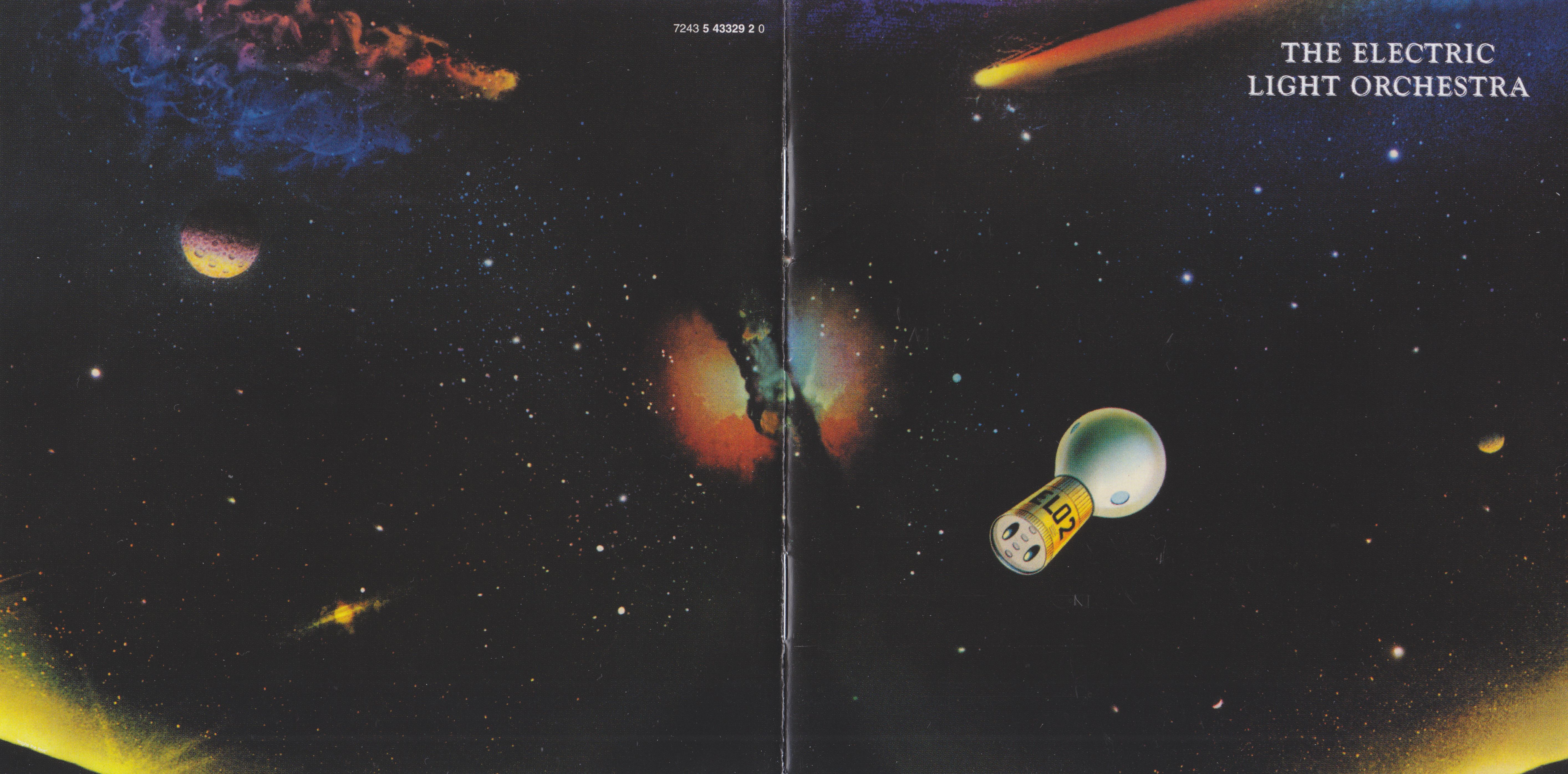 Electric Light Orchestra  ELO 2 : Front + Inlay  eu2